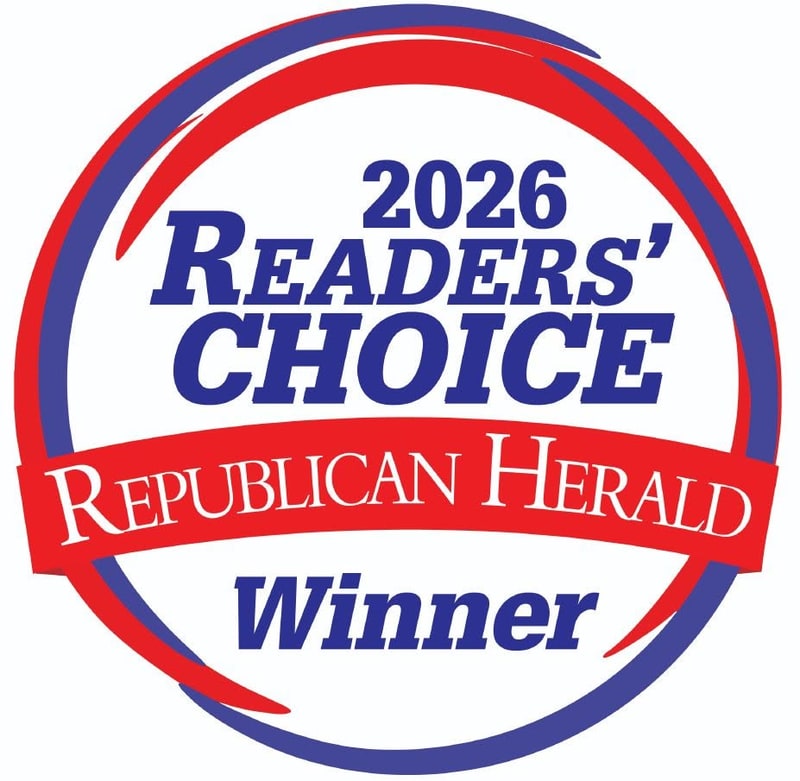 The 2026 Republican Herald Readers' Choice winner seal.